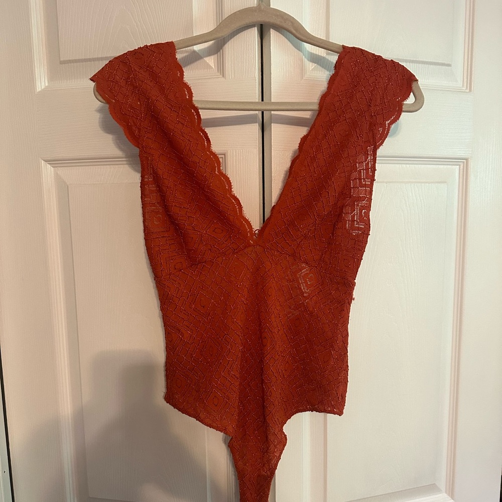 Free People Lace Bodysuit